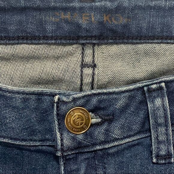 Michael Kors Women’s Straight Leg Skinny Blue Jeans SZ 2 - Picture 4 of 9